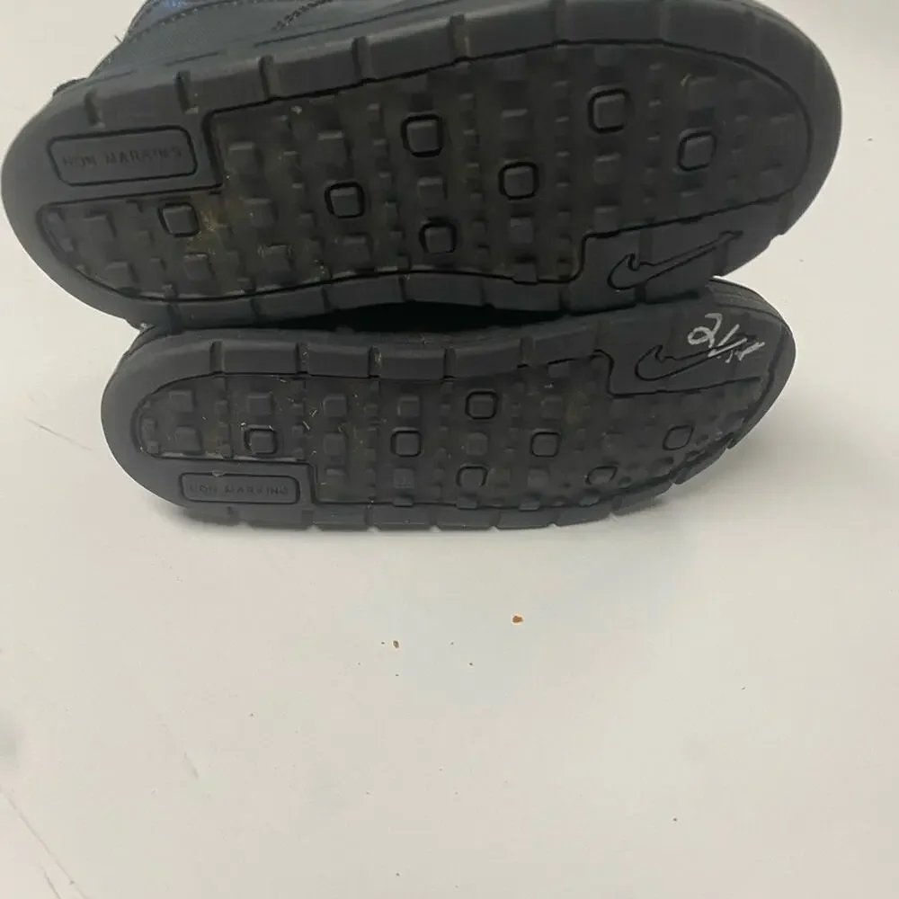 NIKE BOYS ALL LEATHER SNEAKER SIZE 10C